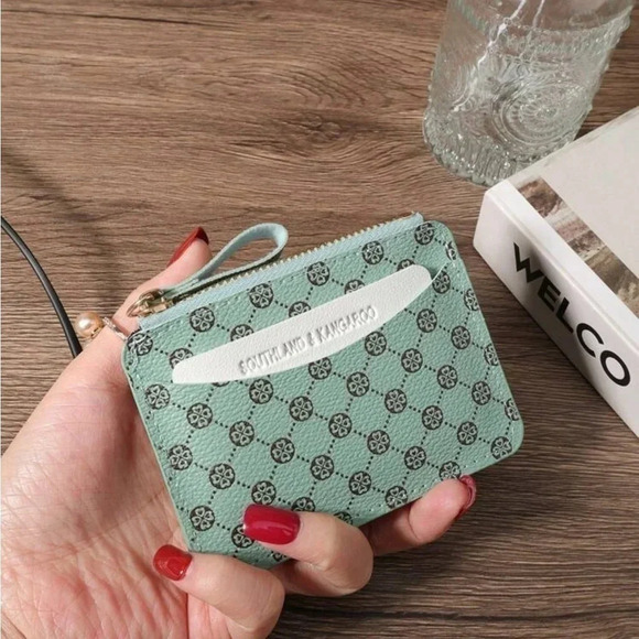 Handbags - ⚠️Clearance Teal Small & Slim Wallet / Cardholder